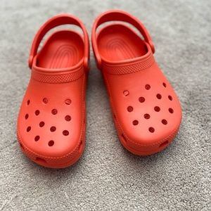 Orange Crocs NWOT 🍊